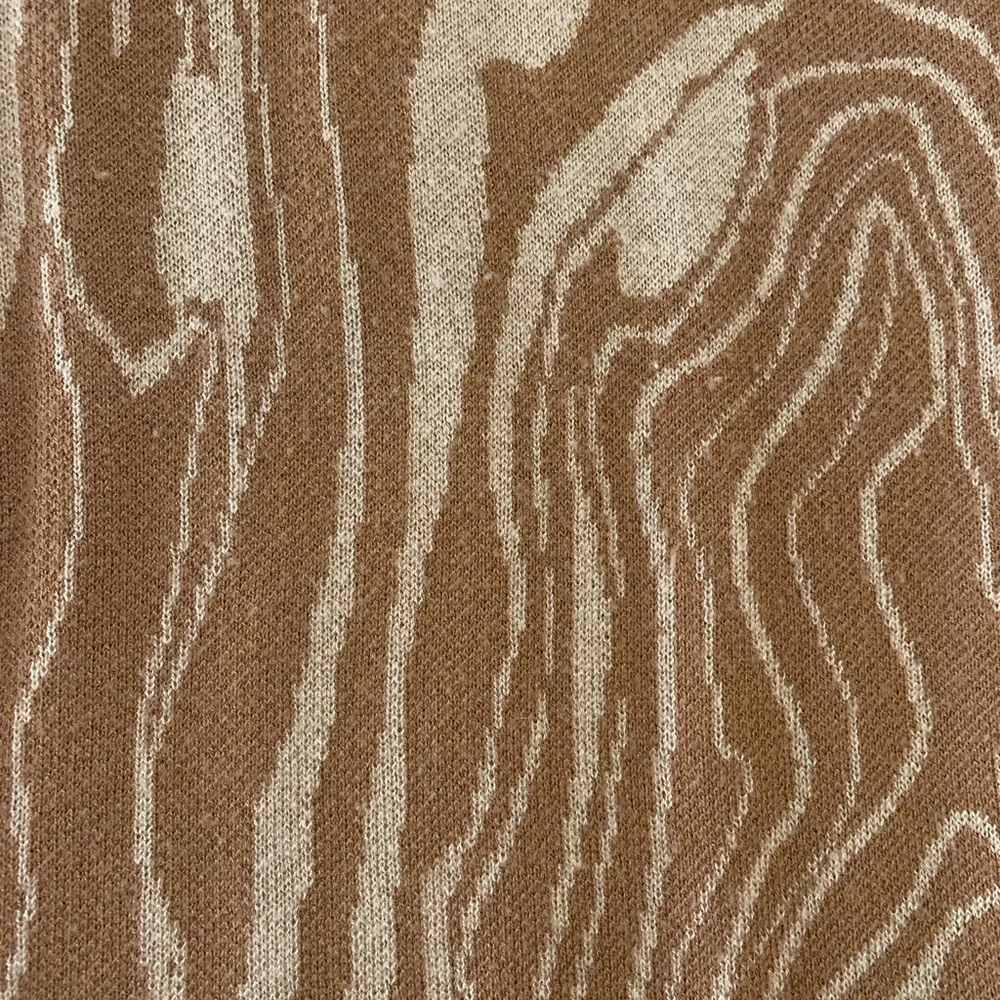 Revolve Paloma midi dress, brown & tan swirl - Picture 7 of 11